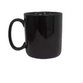 Caneca Ceramica Reta - Preta